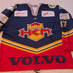 Game Worn Rytieri HKM Harabin #17 Zvolen Slovakia Slovak Extraliga